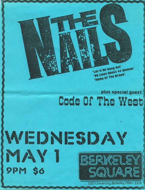 Berkeley Square Poster, (CA) 1985