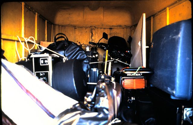 Equipment + George's Motorcycle