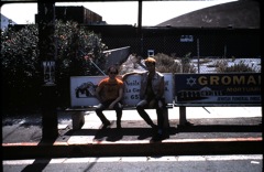 Dave & Steve not waiting for a bus