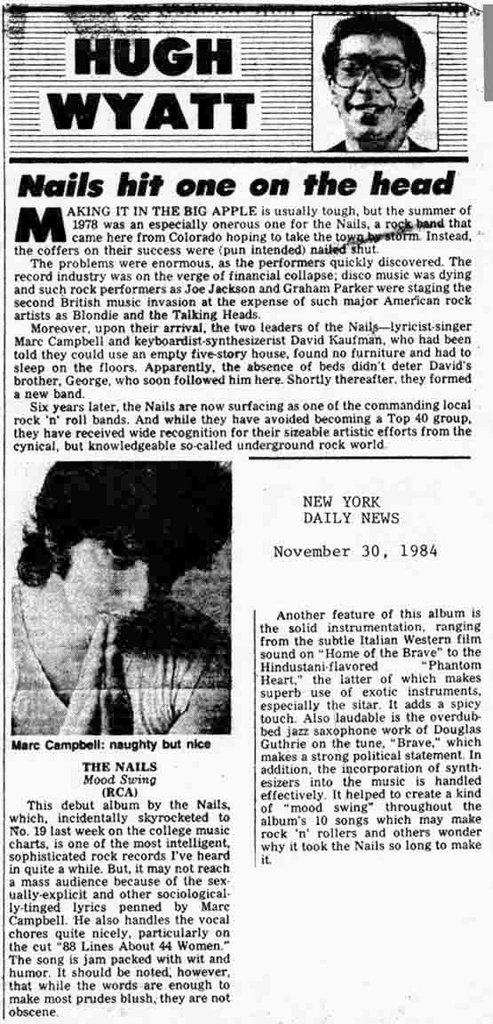 NY Daily News 1984
