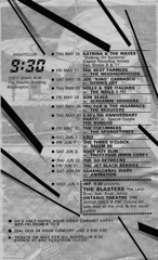930 Club, Wash. DC 1985